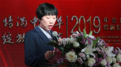 永康項目部代表王立暉女士分享感受 永康項目部代表王立暉女士分享感受