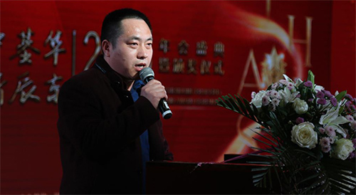 保定項目部岳金領先生發表感言 保定項目部岳金領先生發表感言